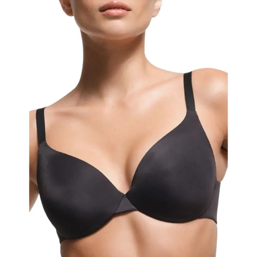SKIMS NWT Full Coverage Lightly Lined Bra in Onyx Black Size 36DDD - Picture 4 of 5